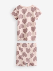 Neutral 100% Cotton Short Pyjamas 3 Pack (9mths-12yrs) - Image 3 of 6