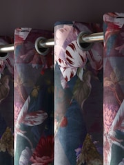 Graham & Brown Purple Amethyst Eyelet Curtains - Image 2 of 4