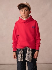 Rojo - Sudadera básica con capucha de Superdry - Imagen 1 de 9
