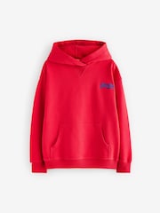 Rojo - Sudadera básica con capucha de Superdry - Imagen 5 de 9