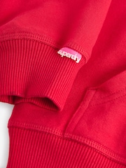 Rojo - Sudadera básica con capucha de Superdry - Imagen 8 de 9