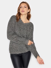 Long Tall Sally Lametta-Pullover - Bild 2 von 4