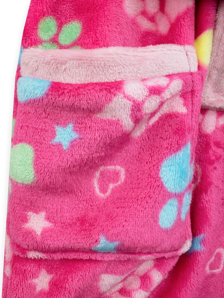 Character Pink Paw Patrol Dressing Gown - Image 4 of 11