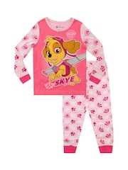 Character Pink Girls Skye Paw Patrol Pyjamas - Image 1 of 6