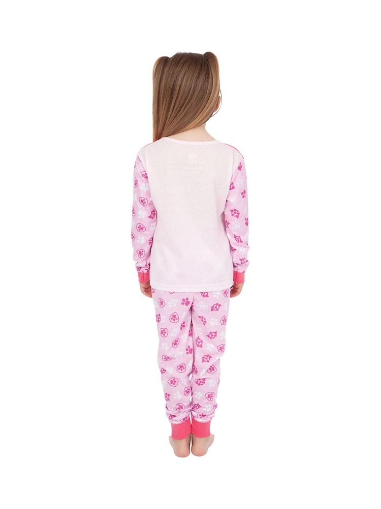 Character Pink Girls Skye Paw Patrol Pyjamas - Image 4 of 6