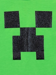 Character Green Minecraft Creeper Nightdress - Image 4 of 5