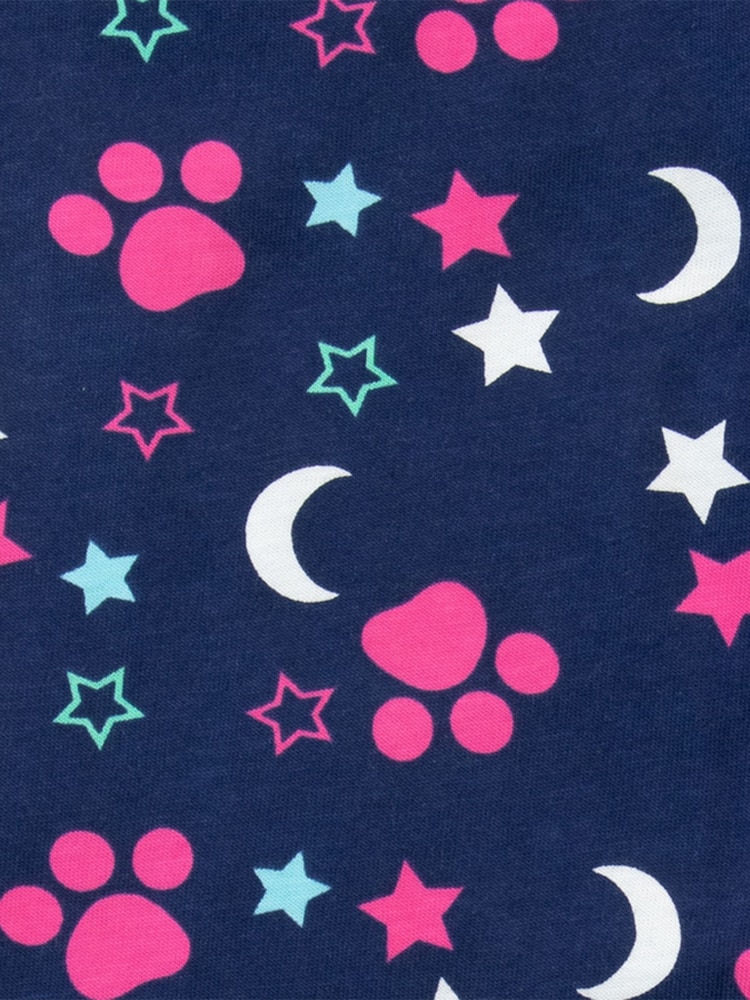 Character Blue Stars Paw Patrol Printed 100% Cotton Long Sleeve Pyjamas - Image 5 of 5