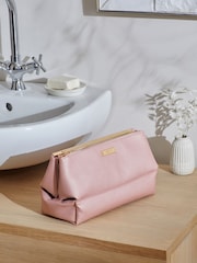 Faux Leather Foldable Makeup Bag - Image 1 of 8