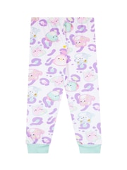 Character White AOP Squishmallows Fleece Twosie Pyjamas Set - Image 3 of 9