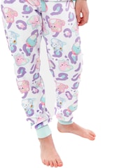 Character White AOP Squishmallows Fleece Twosie Pyjamas Set - Image 9 of 9