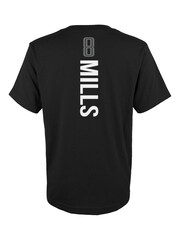 Fanatics Brooklyn Nets Name & Number 100% Cotton Black T-Shirt - Patty Mills - Image 3 of 3