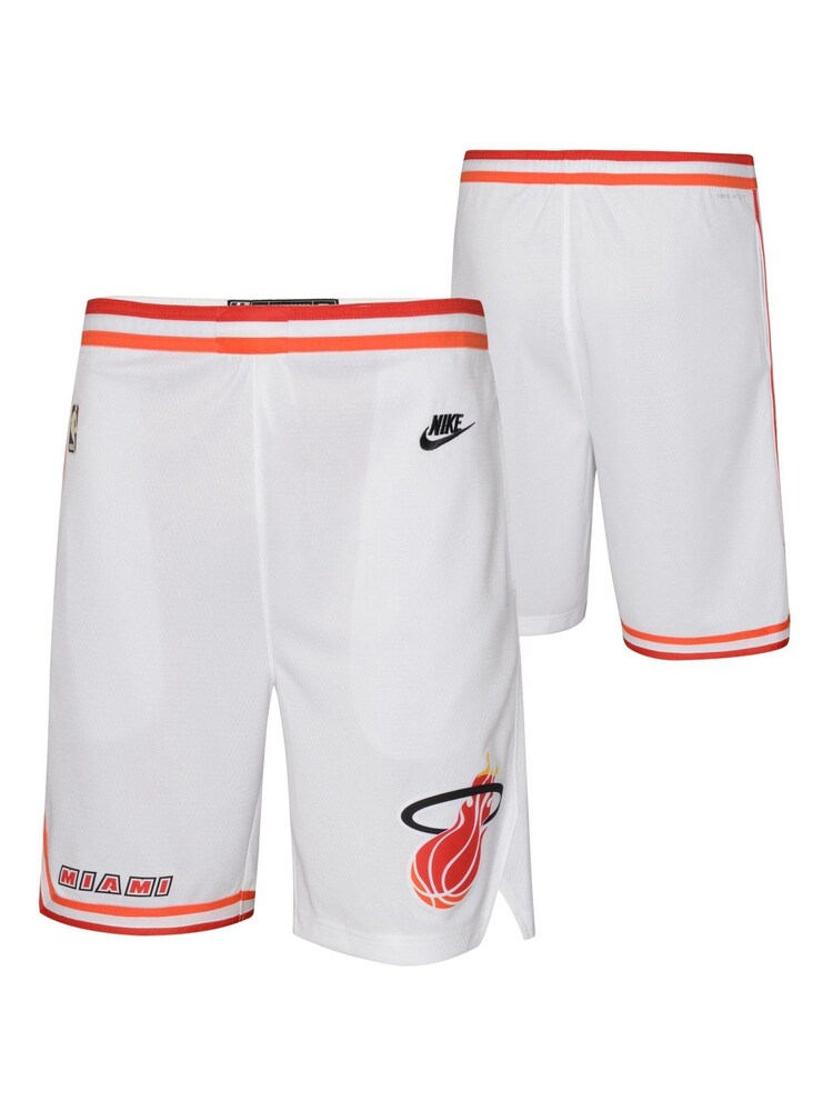 Fanatics Miami Heat Classic Edition Swingman White Shorts - Image 1 of 3