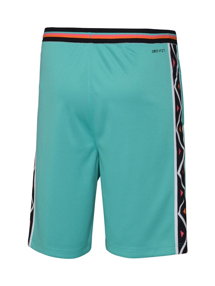 Fanatics Green San Antonio Spurs City Edition Swingman Shorts 2022-23 - Image 3 of 3