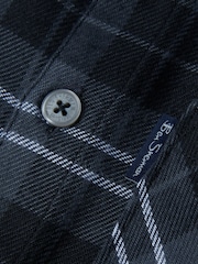 Ben Sherman Black Boys Casual Check Shirt - Image 3 of 3