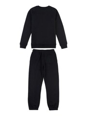 Ben Sherman Black Boys Signature Crew and Joggers Set - Image 2 of 3