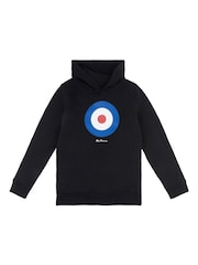 Ben Sherman Black Boys Target Hoodie - Image 1 of 3