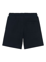 Ben Sherman Black Boys Signature 100% Cotton Sweat Shorts - Image 2 of 3