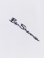 Ben Sherman White Boys 100% Cotton Oxford Shirt - Image 3 of 4