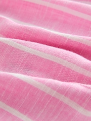 Rosa gestreift - Shorts aus Leinenmischung - Bild 7 von 7