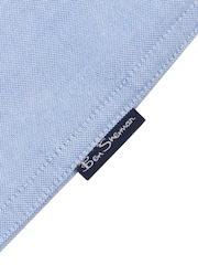 Ben Sherman Blue Boys 100% Cotton Oxford Shirt - Image 2 of 3