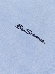 Ben Sherman Blue Boys 100% Cotton Oxford Shirt - Image 3 of 3