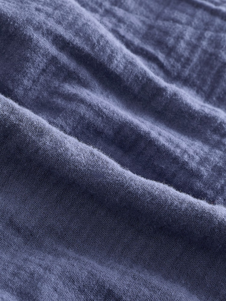Indigoblau - Shorts aus 100 % Baumwolle - Bild 7 von 7 Indigoblau - Shorts aus 100 % Baumwolle - Bild 7 von 7