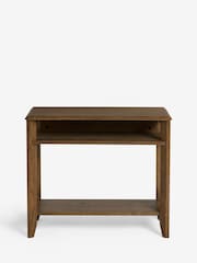 Nina Campbell Dark Oak Tedworth Sofa Side Table - Image 3 of 7