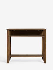 Nina Campbell Dark Oak Tedworth Sofa Side Table - Image 4 of 7