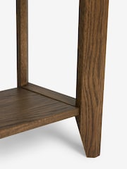 Nina Campbell Dark Oak Tedworth Sofa Side Table - Image 7 of 7