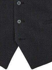 Skopes Charcoal Grey Tailored Fit Truman Suit: Waistcoat - Image 4 of 4