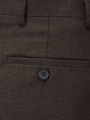 Skopes Brown Tailored Fit Harcourt Suit: Trousers - Image 4 of 4