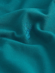 Verde azulado - Polo de manga corta de piqué - Imagen 8 de 8