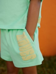 Green Dolphin 100% Cotton T-Shirt And Shorts Set (3mths-7yrs) - Image 4 of 7