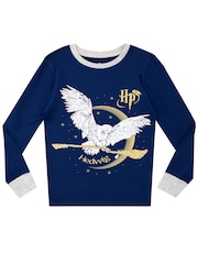 Character Blue Harry Potter Hedwig Pyjamas - Image 2 of 3