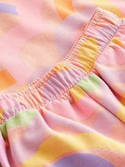 Orange Rainbow 100% Cotton Short Sleeve T-Shirt and Shorts Set (3mths-7yrs) - Image 7 of 7