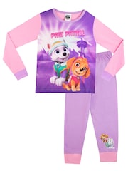 Character Purple Everest and Syke Paw Patrol 100% Cotton Pyjamas - Image 1 of 4