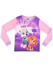 Character Purple Everest and Syke Paw Patrol 100% Cotton Pyjamas - Image 2 of 4