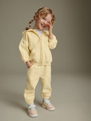 Yellow Zip Through Hoodie (3mths-7yrs) - Image 1 of 8