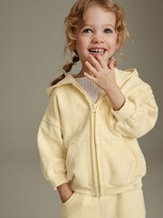 Yellow Zip Through Hoodie (3mths-7yrs) - Image 3 of 8