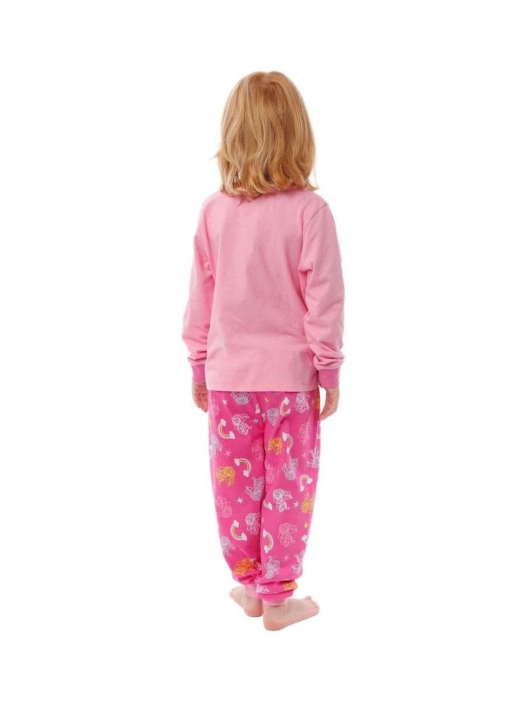 Character Pink 100% Cotton Paw Patrol Dressing Gown And Pyjamas Set - Image 10 of 10