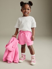 Fluro Pink Shorts Jogger Shorts (3mths-7yrs) - Image 1 of 6