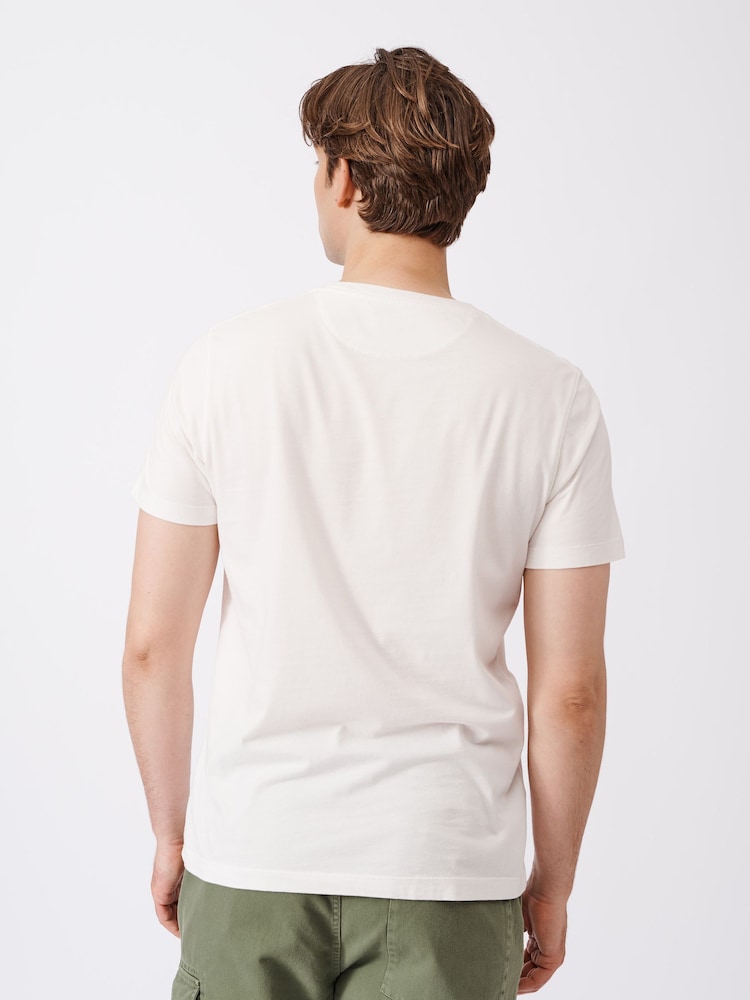 Aubin Logo Cotton T-Shirt - Image 2 of 5