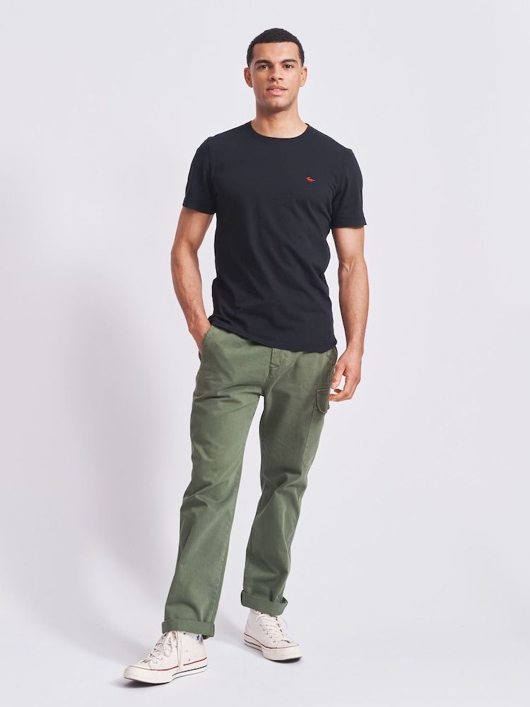 Aubin Logo Cotton T-Shirt - Image 4 of 7