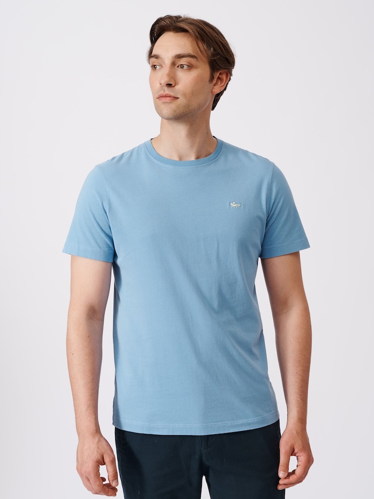 Синій - Футболки Aubin Logo Cotton - Image 1 of 5