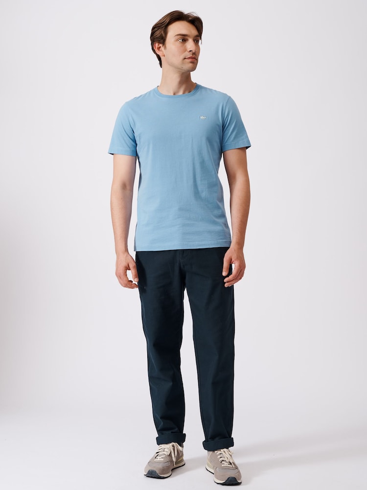 Синій - Футболки Aubin Logo Cotton - Image 3 of 5
