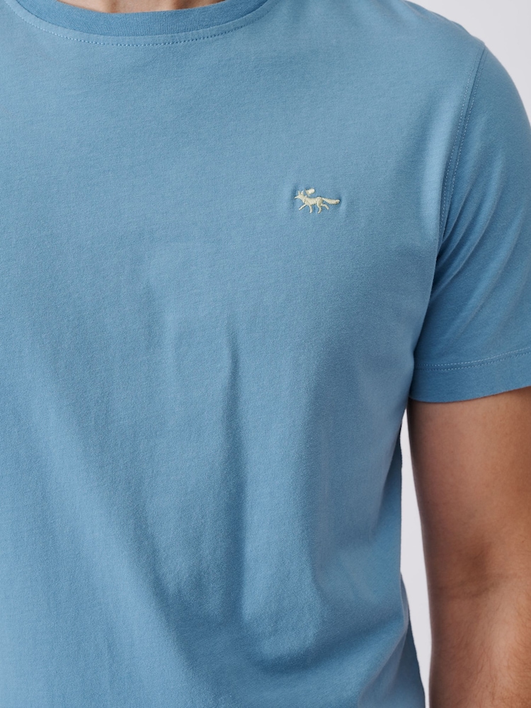 Синій - Футболки Aubin Logo Cotton - Image 4 of 5