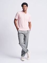 Aubin 100% Cotton Hanby Pique Polo Shirt - Image 3 of 6
