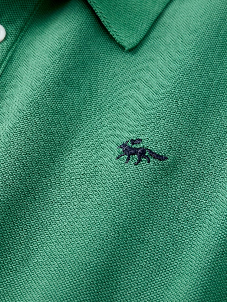 Aubin Hanby Pique Polo Shirt - Image 6 of 6 Aubin Hanby Pique Polo Shirt - Image 6 of 6