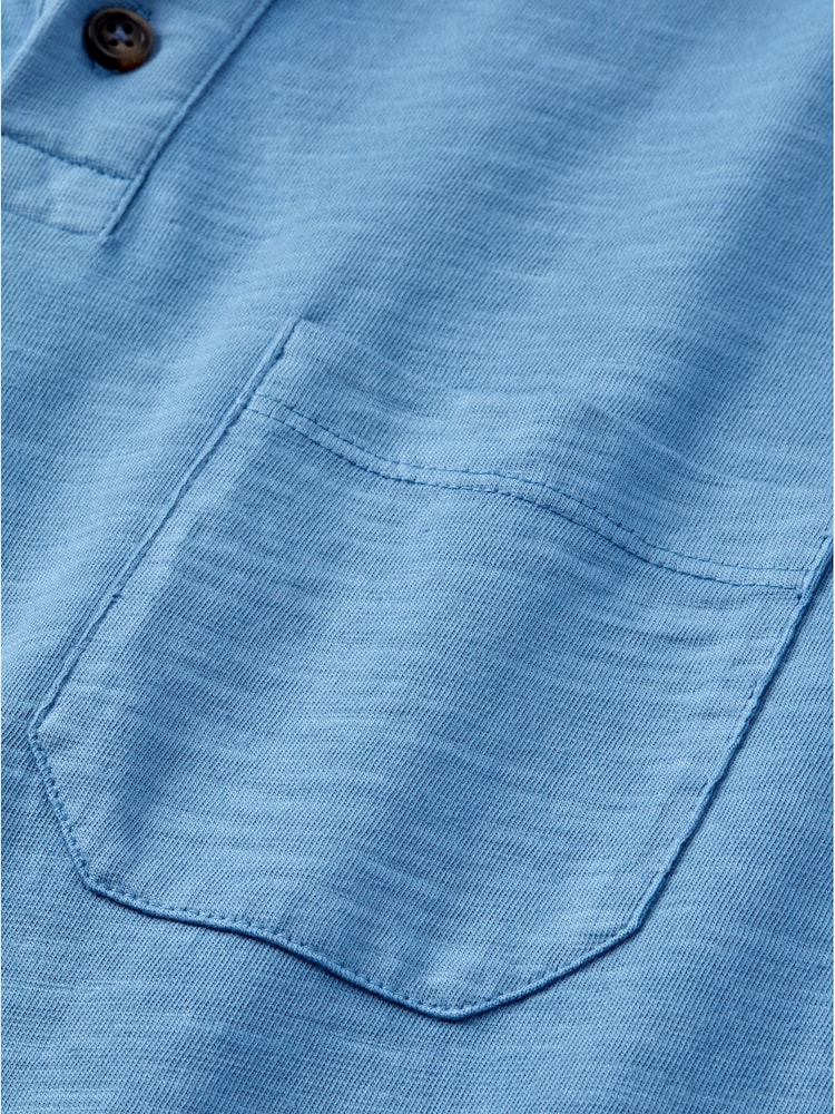 Aubin Claxby Slub Polo Shirt - Image 6 of 6 Aubin Claxby Slub Polo Shirt - Image 6 of 6