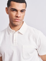 Aubin Claxby Slub Polo Shirt - Image 4 of 7